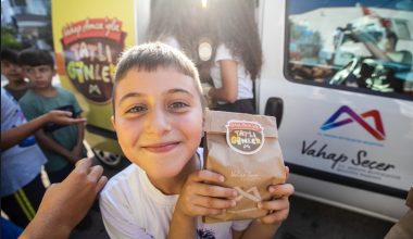VAHAP AMCA’YLA TATLI GÜNLER PROJESİ 120 BİNİN ÜZERİNDE ÇOCUĞA ULAŞTI