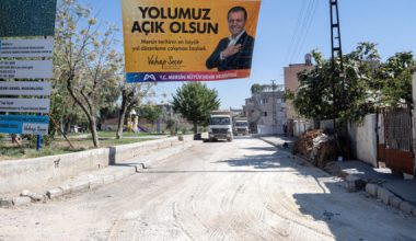 MERSİN BÜYÜKŞEHİR ÇAY MAHALLESİ’NDE TARİHİNİN EN BÜYÜK YOL ÇALIŞMASINA BAŞLADI
