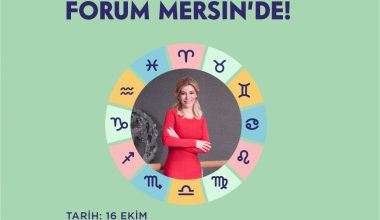 FORUM MERSİN’DE ASTROLOJİ MERAKLILARI BULUŞUYOR!