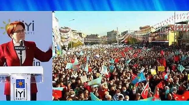 Meral Akşener Gövde Gösterisi Yaptı “Beni teneşire yatıracaklarmış, buyurun buradayım diyorum!”