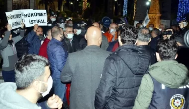 Kur ve zam protestosuna 70 gözaltı