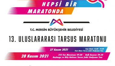 BÜYÜKŞEHİR’DEN 28 KASIM’DA 13. ULUSLARARASI TARSUS YARI MARATONU