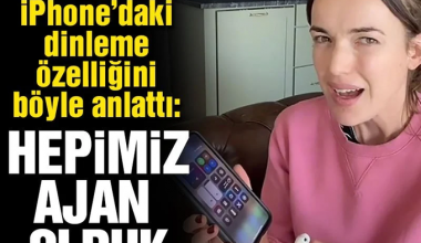 Elizabeth Henstridge iPhone’daki dinleme özelliğini anlattı: Hepimiz ajan olduk
