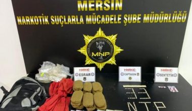 Mersin’de uyuşturucu operasyonu; 2 kişi tutuklandı