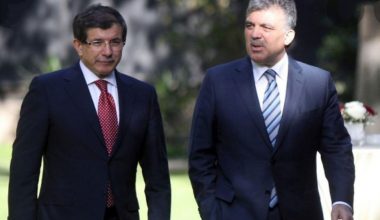 Davutoğlu, Abdullah Gül ile görüştü!