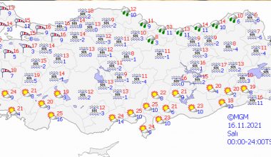 Meteoroloji’den çok sayıda il için uyarı  Soğuk havayla geri dönüyor