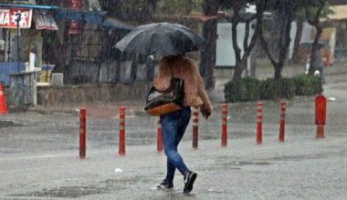 Yağışlı hafta başladı… Günlerce sürecek