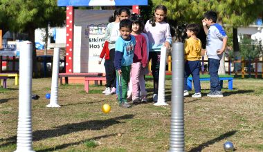 MERSİN BÜYÜKŞEHİR’DEN ÇOCUKLAR İÇİN “BOCCE” AKTİVİTESİ