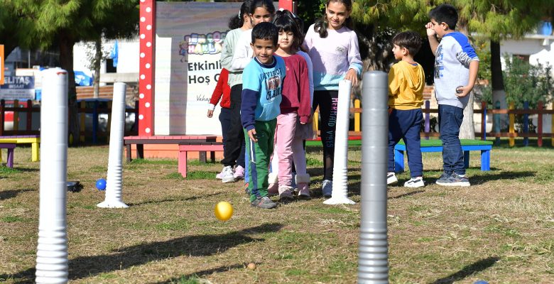 MERSİN BÜYÜKŞEHİR’DEN ÇOCUKLAR İÇİN “BOCCE” AKTİVİTESİ