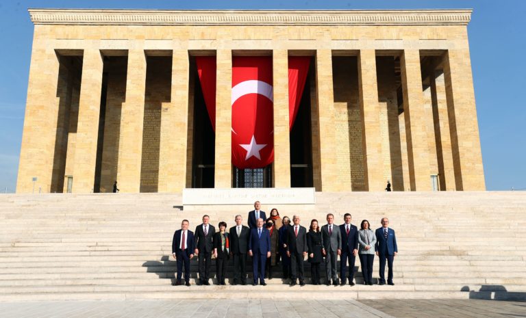CHP’li başkanlardan Anıtkabir ziyareti