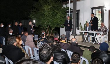 BAŞKAN YILMAZ; “ÇÖZÜM ODAKLI ÇALIŞIYORUZ”