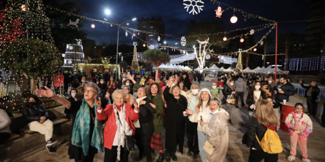 Mezitli’de Yılbaşı Eğlencesi Başladı