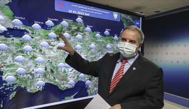 Meteoroloji gün verdi; soğuk ve kar yağışlı hava, yurdu terk edecek