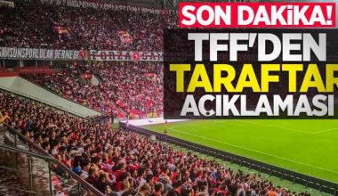 TFF, hatırlatma aşısını olmayanların statlara alınmayacağını duyurdu