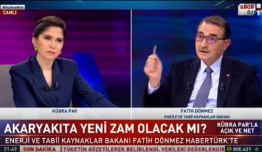 Enerji Bakanı Fatih Dönmez: Benzini en ucuz kullanan ülkeyiz, Avrupa’da ortalama 26 lira, neredeyse bizim iki katı fiyatımız