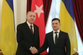 Erdoğan ve Zelenskiy baş başa görüştü