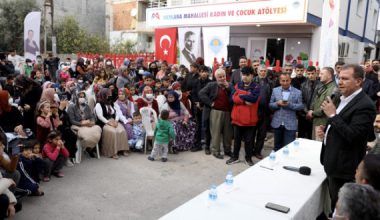 SEÇER, TOROSLAR’DA VATANDAŞLARLA BULUŞTU