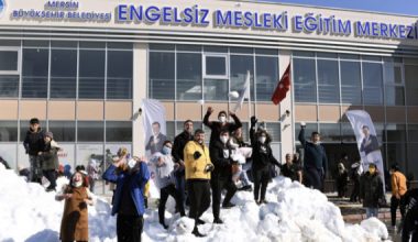 MERSİN BÜYÜKŞEHİR’DEN ÖZEL BİREYLERE ÖZEL KAR SÜRPRİZİ