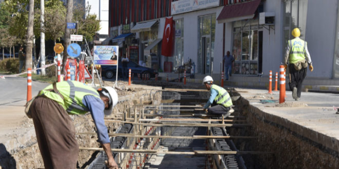 MESKİ, BOZYAZI’YA YENİ YAĞMURSUYU ALTYAPISI KAZANDIRIYOR