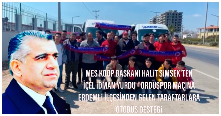 HALİT ŞİMŞEK TARAFTARLARA DESTEK OLMAYA DEVAM EDİYOR