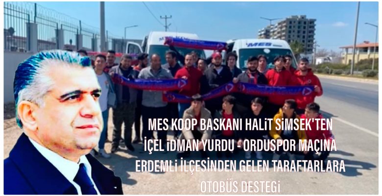 HALİT ŞİMŞEK TARAFTARLARA DESTEK OLMAYA DEVAM EDİYOR