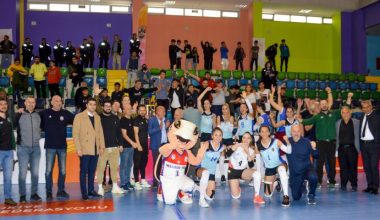 MSK KADIN VOLEYBOL TAKIMI, CARESTYLE OSB TEKNİK KOLEJİ’Nİ YENDİ