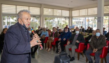 ‘BOZKIRIN TEZENESİ’NİN HAYATI BÜYÜKŞEHİR EMEKLİ EVİ ÜYELERİNE ANLATILDI