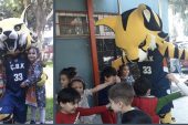 Yenişehir Belediyesi Çukurova Basketbol Kulübü Maskotu ÇUKO ”23 Nisan’da Çocuklara Güzel Anlar Yaşattı”