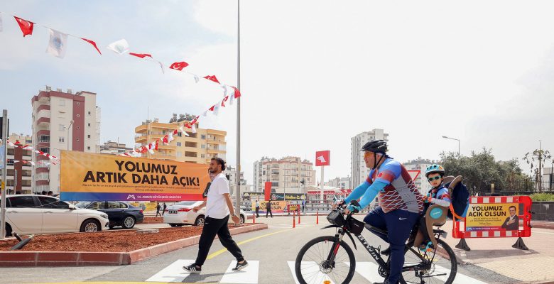 MERSİN BÜYÜKŞEHİR, GÖÇMEN’DEKİ KATLI KAVŞAĞI 85. GÜNÜNDE TRAFİĞE AÇTI