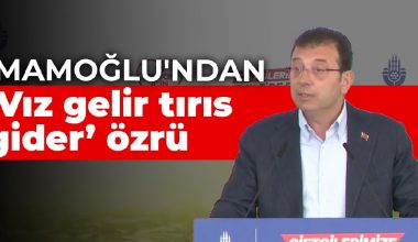 SON DAKİKA: Ekrem İmamoğlu, özür diledi