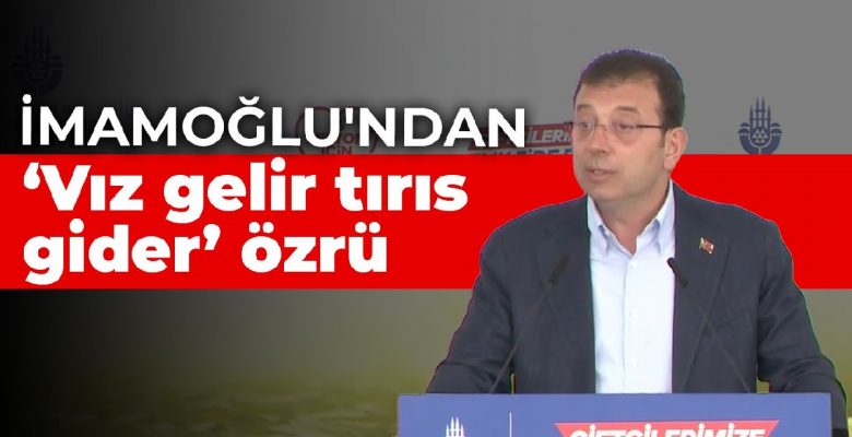 SON DAKİKA: Ekrem İmamoğlu, özür diledi