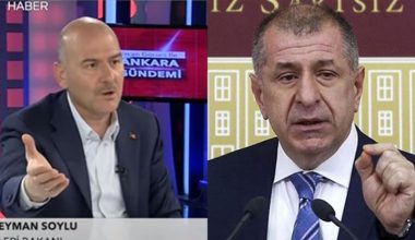 Süleyman Soylu’dan Ümit Özdağ’a Toplantıyı terk ederim. Adam yerine koymam, hayvandan aşağı bir adamdır