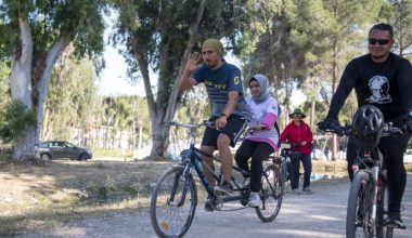 BİRBİRLERİNE IŞIK OLDULAR, TARSUS’UN TARİHİNE DOĞRU PEDAL ÇEVİRDİLER 