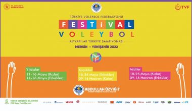 “Festival Voleybol 2022” Mersin Yenişehir’de Yapılacak