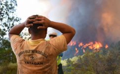 Marmaris’teki orman yangını 4. gününde sürüyor