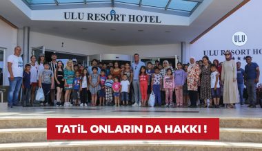 TATİL ONLARIN DA HAKKI!..