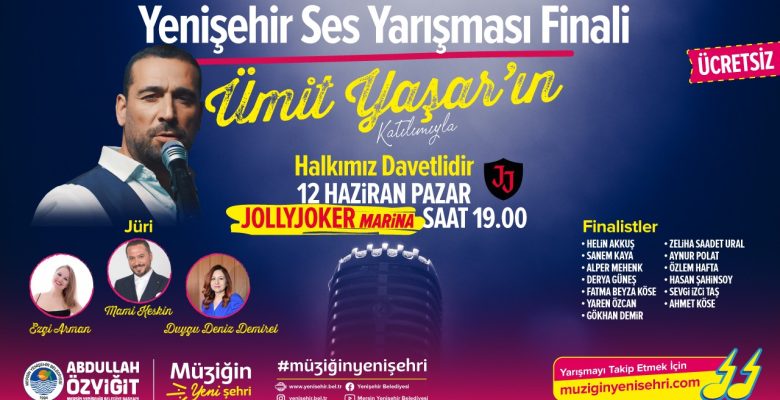 Yenişehir Belediyesi Ses Yarışması’nda final zamanı