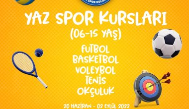 Yenişehir Belediyesi yaz spor kursları kayıtları başladı