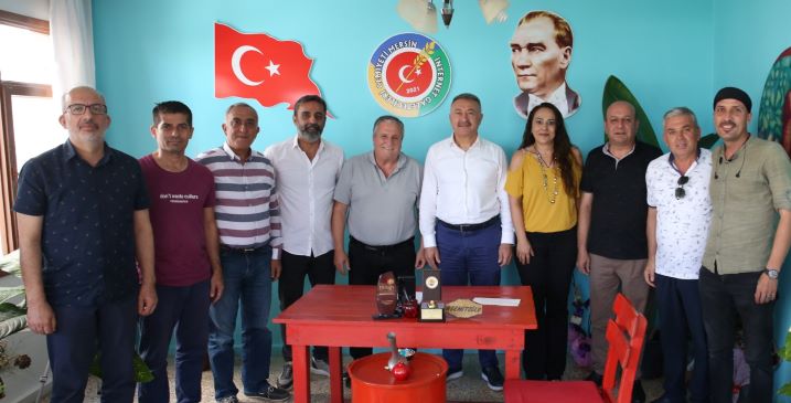 Mersin Ak Parti Milletvekili Özkan MEİGDER’i ziyaret etti.