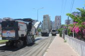 MERSİN BÜYÜKŞEHİR, VİRANŞEHİR MAHALLESİ CENGİZ TOPEL CADDESİ’Nİ YENİ GÖRÜNÜME KAVUŞTURUYOR