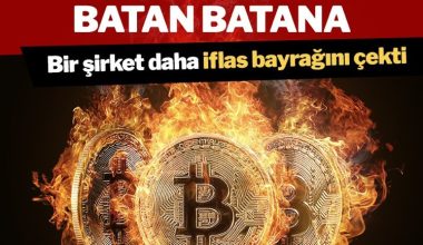 Kripto piyasasında batan batana: Bir şirket daha iflas bayrağını çekti