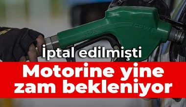 İptal edilmişti: Motorine yine zam bekleniyor