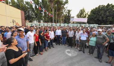 SEÇER: “2 BİN 438 ÜRETİCİYE TARIMSAL DESTEK SUNDUK”