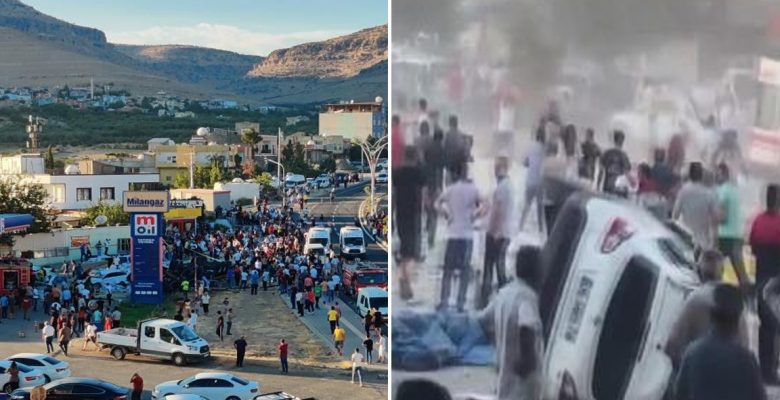 Mardin’de freni patlayan TIR vatandaşın arasına daldı: 16 kişi yaşamını yitirdi, 8’i ağır 26 yaralı var