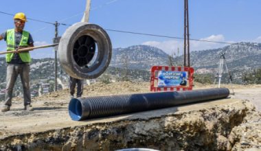 MESKİ, GÖZNE MAHALLESİ 1. ETAP KANALİZASYON HATTI ÇALIŞMALARINA DEVAM EDİYOR