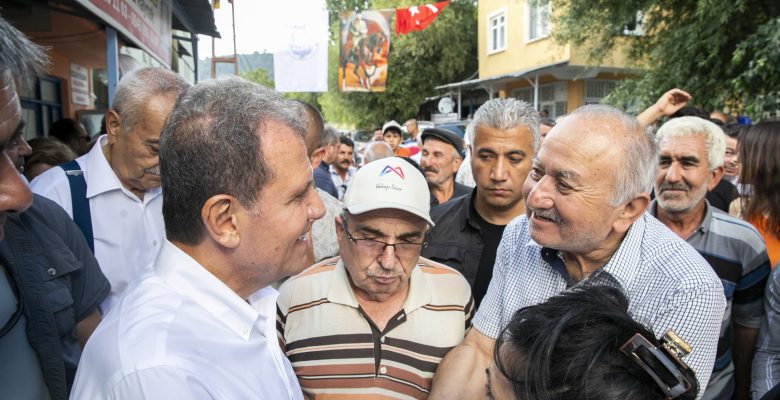 BAŞKAN SEÇER, MUT’UN KIRSAL MAHALLELERİNİ KARIŞ KARIŞ GEZDİ, VATANDAŞLARLA BULUŞTU