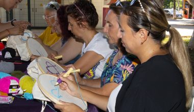 KADINLAR BU ATÖLYEDE İLMEK İLMEK PUNCH İŞLİYOR