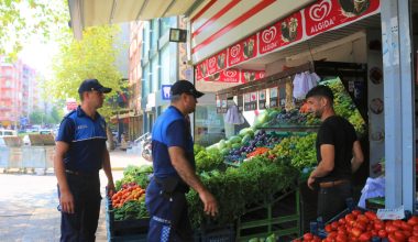  TOROSLAR ZABITASINDAN KALDIRIM İŞGALİ DENETİMİ