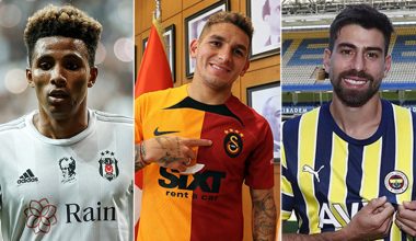 Süper Lig’de transfer dönemi sona erdi; işte en pahalı isimler!