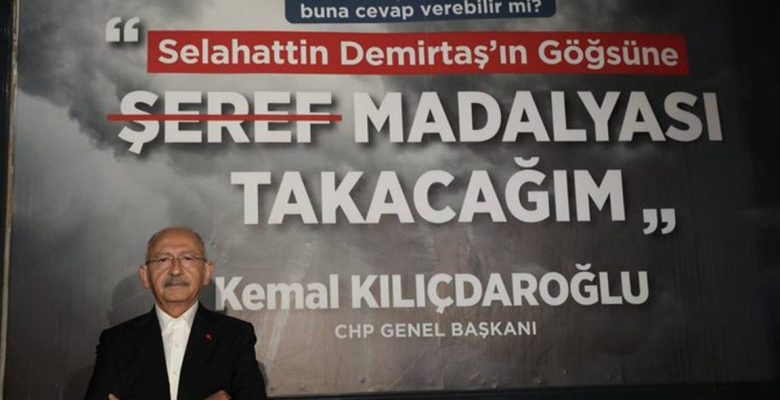 Kılıçdaroğlu: Bay Kemal’in şehre ziyaretini provoke etmek için, her yeri bunlarla donatmışlar; batsın bu ayrımcılık, batsın bu diliniz!